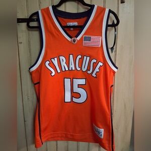 Carmello Anthony Syracuse Basketball Jersey, Mens Size Small